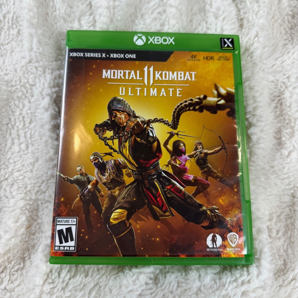 Mortal Kombat 11 Ultimate Xbox Series X Xbox One Fighting Game 2-Disc Set